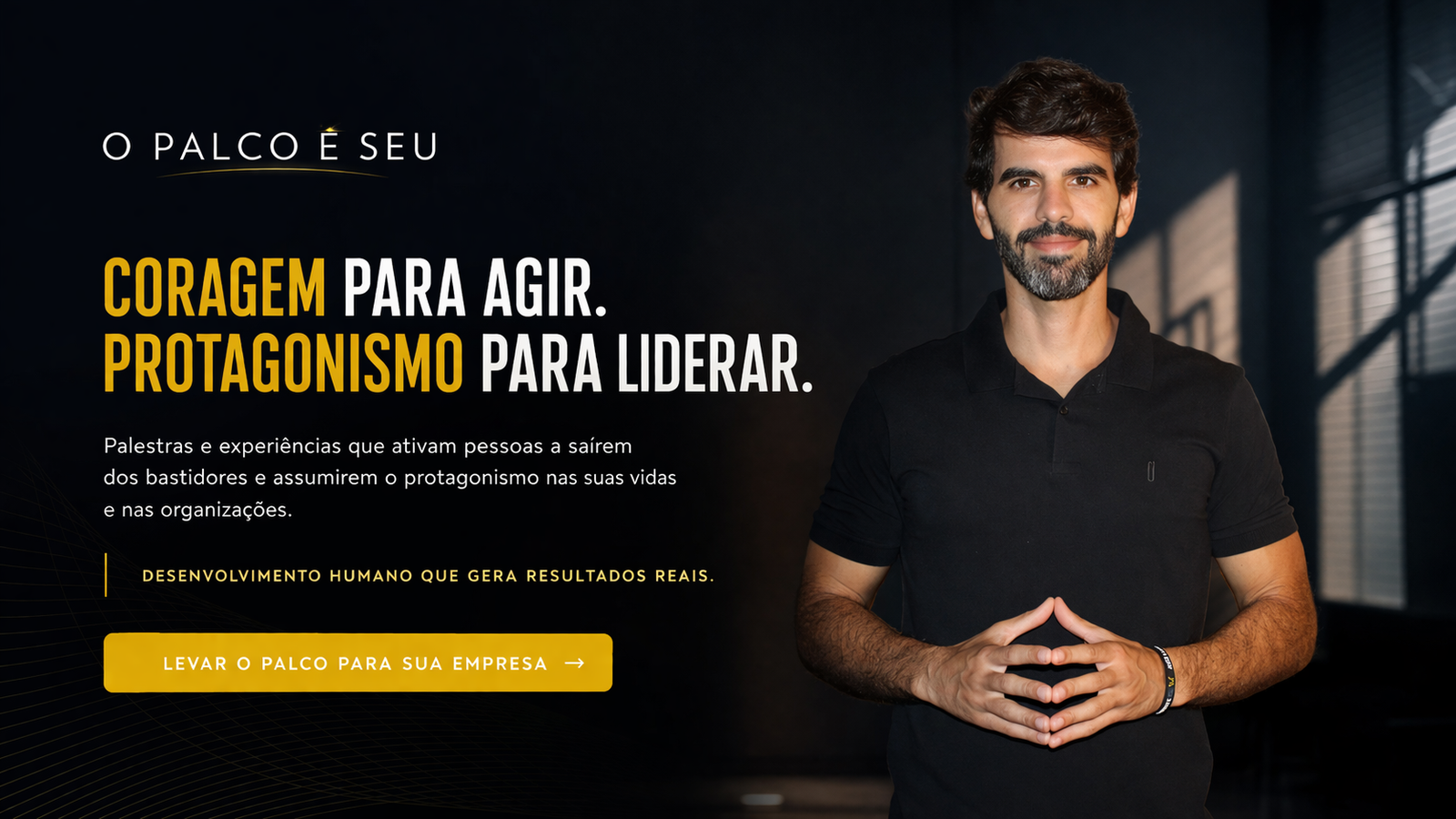 Thomas Manhães em apresentação